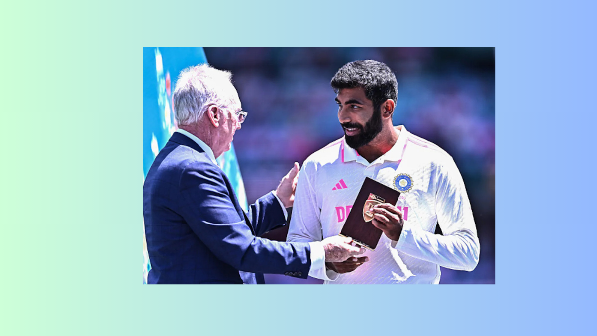 Jasprit Bumrah Wins ICC Cricketer of the Year