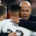 Crowd footage shows Trent’s reaction to being booed by Liverpool fans